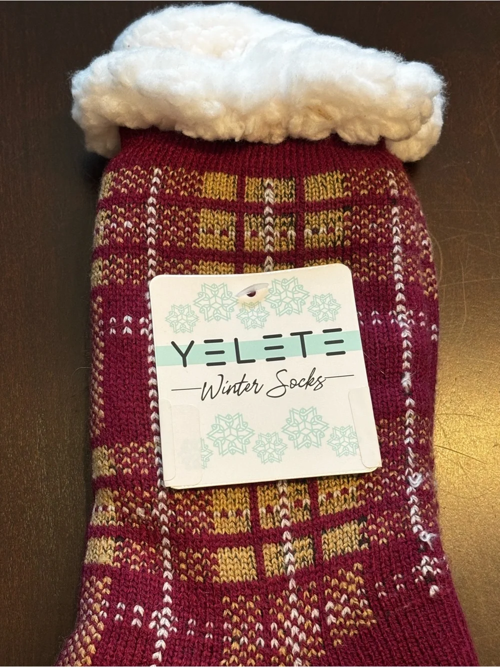 Cozy YELETE Winter Socks - Women's 9-11 -